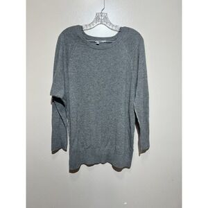 Halogen Wool Cashmere Blend Sweater Women's Gray Size‎ Medium